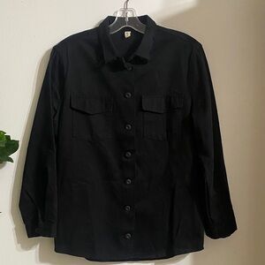 Angel Black Jean Jacket